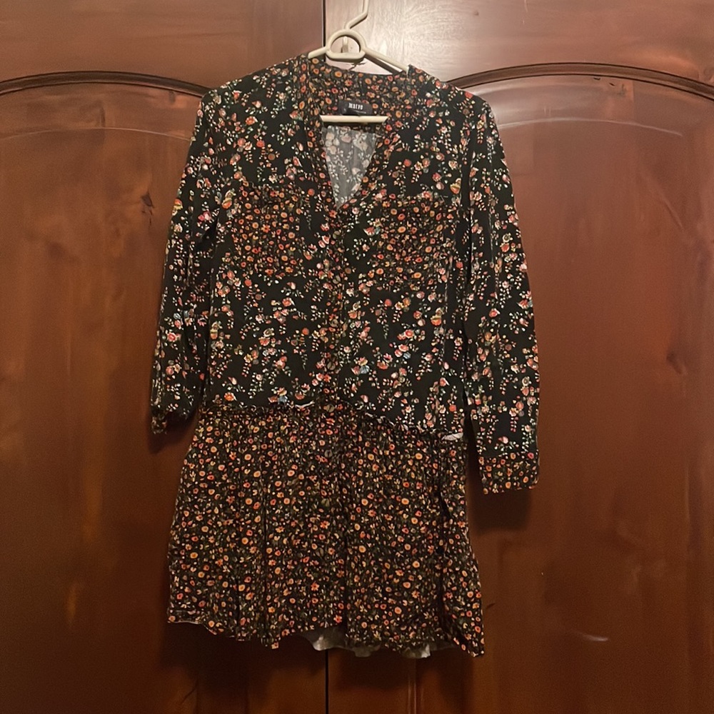Maeve floral babydoll vcut dress